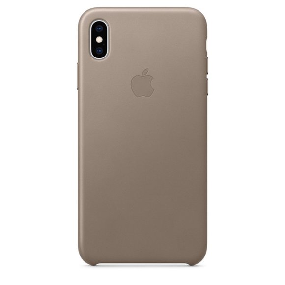 Leather Case for iPhone XS Max - TaupeActual Color:Taupe